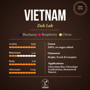 Chocolate Mass Vietnam Dak Lak 100%